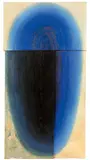 Ákos Birkás, KOPF (159-3.Bn7), 1997, Öl auf Leinwand (3-teilig)