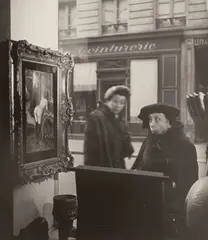 Robert Doisneau, Le Regard oblique. Vitrine de Romi, Paris, 1948, 6 Vintages. Silbergelatineabzüge