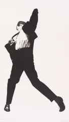 Eric by Robert Longo, 1999, Lithografie auf Velin, sold Jun 2021