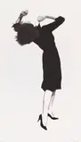 Robert Longo, Ellen, 1999, Lithographie auf Velin
