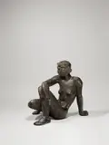 Kleine Schauende by Fritz Klimsch, 1936, Bronze mit dunkelbrauner Patina, sold May 2019