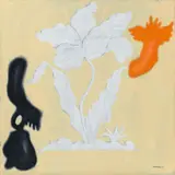 Jörg Immendorff, Ohne Titel, 1999, Öl auf Leinwand