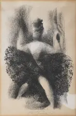 Jiří Trnka, Ballerina, 1966, lithography, paper