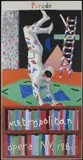 David Hockney, Poster for Metropolitan Opera, New York, 1981, screen print, paper