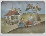 Adolf Born, Greek Donkey Serenade, 1998, lithography, paper
