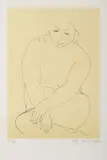 Ota Janeček, Sitting Woman