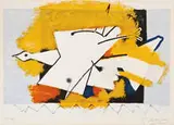 Georges Braque, L'Oiseau Jaune, c. 1960, Color lithograph on paper