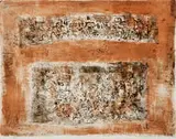 Entre deux Villes by Zao Wou-ki, 1955, 5-color lithograph on Rives paper, sold Oct 2013