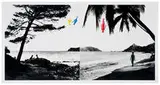 Paradise by John Baldessari, 1989-90, Spit-bite, aquatint, and photogravure on torn Somerset 410 paper, sold Oct 2013