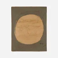 Akira Baba, Untitled, 1962, oil on canvas