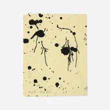 Untitled (To Luis from David) by David Wojnarowicz, c. 1985, marker and paint on lined paper, sold Nov 2021