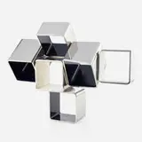 Beverly Pepper, Untitled, c. 1965, polished and enameled stainless steel