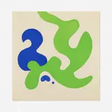 Paul Reed, Untitled, 1962, acrylic on canvas