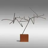 Sidney Gordin, 45-58, 1958, welded steel on rosewood base