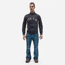 Italia by Sean Henry, c. 2010, painted bronze, sold Nov 2021