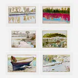 Billy Childish, Six works, lithograph in colors