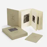 Jim Dine, Ape and Cat (The Madonna of the Future), 1997, 19 photogravures on Hahnemühle Copperplate in two bound books, lead alloy bas relief