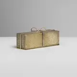 Stuart Devlin, Novelty surprise box, silver, silver parcel-gilt, faux pearl, glass, felt