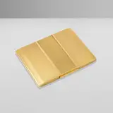 Zsolnay, Cigarette case, c. 1950, 18k yellow gold