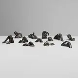 Marta Boutel, Collection of twelve figural door handles