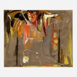 Ralph Du Casse, Lulu, 1956, oil on canvas