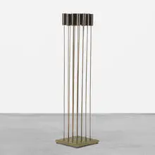 Untitled (Sonambient) by Harry Bertoia, c. 1970, beryllium copper and brass, sold Feb 2015