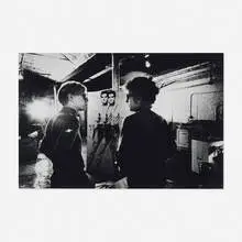 Nat Finkelstein, Dylan, Warhol, and Elvis, 1967 / 2010, gelatin silver print