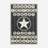 Robert Indiana, New Art poster, 1964, screenprint on paper