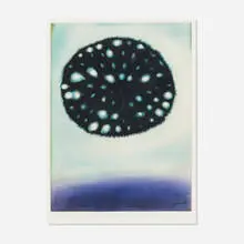 Ross Bleckner, Untitled, 1989, monotype on paper