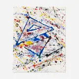 Sam Francis, Untitled, c. 1977, monotype on paper