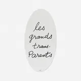 Man Ray, Les grands trans-Parents (from Ultramobile series), 1971, screenprint on mirror