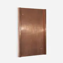 Untitled by Günther Förg, copper over wood, sold Feb 2015
