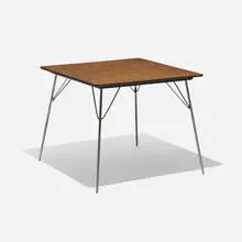 Charles and Ray Eames, DTM-2, 1947, ash plywood, chrome-plated steel, lacquered wood