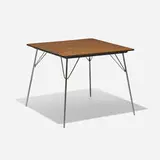 DTM-2 by Charles and Ray Eames, 1947, ash plywood, chrome-plated steel, lacquered wood, sold Feb 2015
