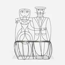 John Risley, settee, c. 1965, welded iron