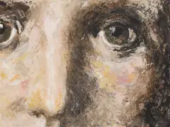 Untitled by Jane Waterous, oil on canvas 91.5 x 122cm, sold Oct 2019