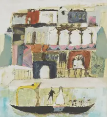 Leo McDowell, Untitled, mixed media 39 x 31.5cm .