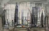 Theodore Hancock, Untitled, ink and watercolour 39 x 56cm
