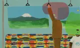 Peter McDonald, Untitled, 2012 Acrylic gouache on paper 24 x 36cm .