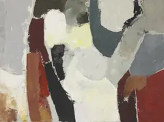 Untitled by Robert Sadler, oil on board 72 x 98cm ., sold Oct 2019