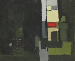Untitled by Robert Sadler, oil on canvas 51 x 60.5cm ., sold Oct 2019