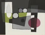 James Hull, Untitled, gouache 49 x 62cm .