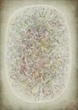 Mark Tobey, Untitled, 1890-1976) ABSTRACT Oil on board 61 x 51cm; together with catalogues and books