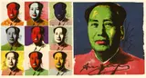 Andy Warhol, Untitled, 1928-1987) MAO ANNOUNCEMENT CARD Offset lithograph printed in colours