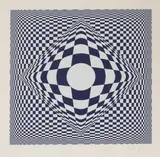 Untitled by Victor Vasarely, 1906-1997) COMPOSITION Screenprint, sold Oct 2019