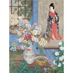 John Powell, Ancestral scroll, oil on canvas