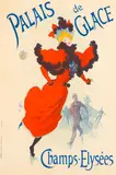 Jules Chéret, Palais de Glace/Champs-Élysées (Broido 367), 1893, Lithographic poster in colors on wove paper