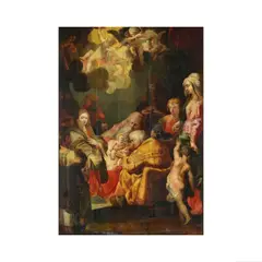 La circoncision by Ecole d'Anvers, oil on panel, offered Oct 2024