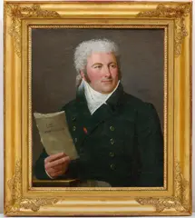 François Dumont, Portrait de juriste, oil on canvas