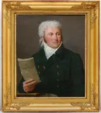 François Dumont, Portrait de juriste, oil on canvas